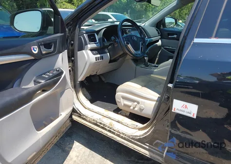 2017 Toyota Highlander Xle из США, поврежденный, VIN 5TDJZRFHXHS444815